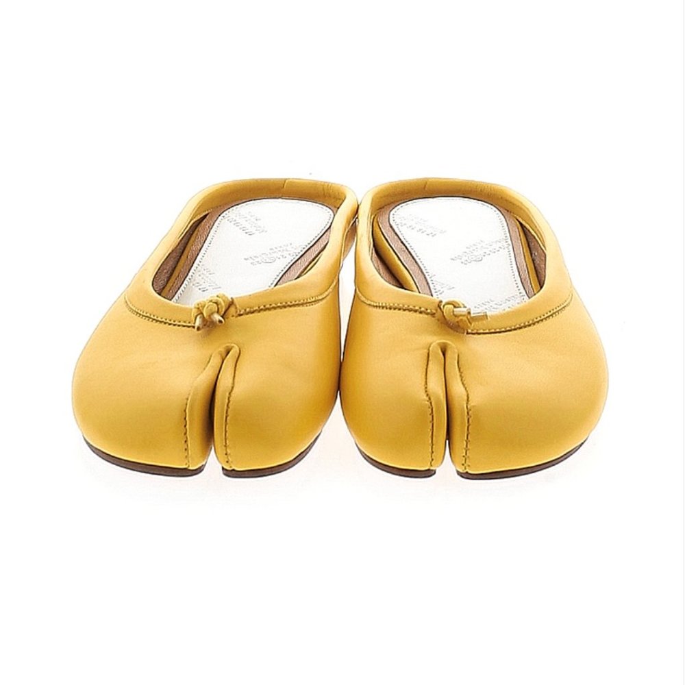 Maison Margiela Yellow Tabi Ballet Slip-on Size 35/5